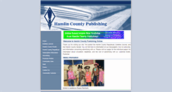 Desktop Screenshot of hamlincountypublishing.com